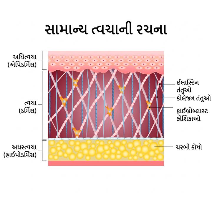 ત્વચાના સમારકામમાં ઇલાસ્ટિનની ભૂમિકા